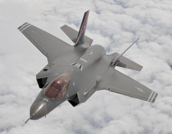 f-35a已在埃格林空军基地进行初始部署飞行(图)