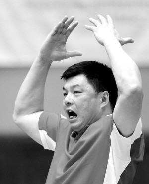 中国队主教练俞觉敏
