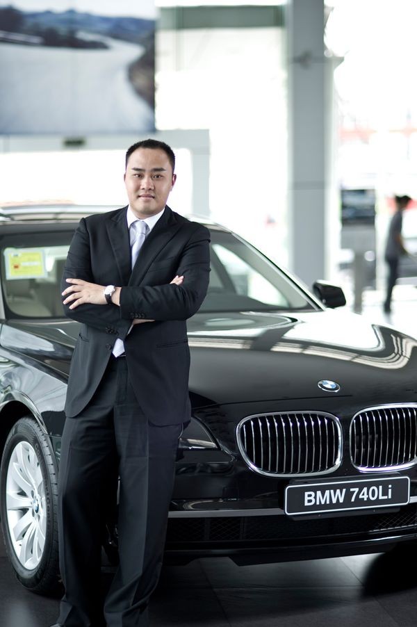 访福州中宝总经理吴建燊--奉献爱心(图)