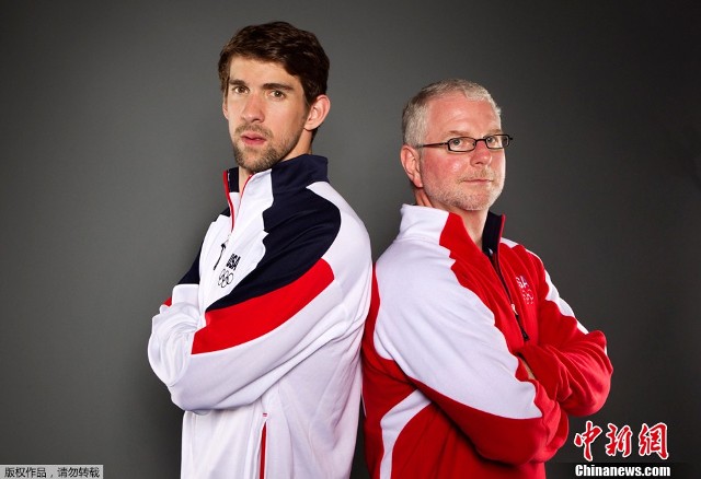 菲尔普斯拍摄奥运媒体肖像照(组图)