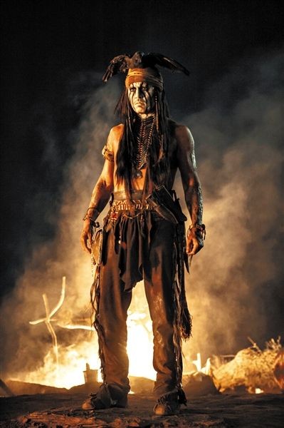 《独行侠》闯入国庆档 失意约翰尼德普来华捞金(组图)