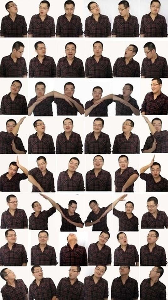 用肢体语言表达 时尚潮人就爱这样说"我爱你"_新闻图站_中国广播网