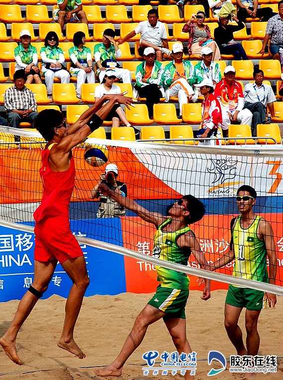 记者从刚刚结束的中国男子沙排组对中国澳门男子沙排组比赛中获悉