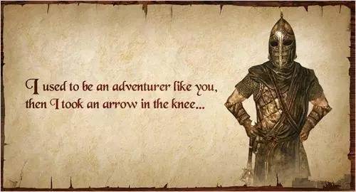 杂谈 | 直到我的膝盖中了一箭 那些游戏中的经典