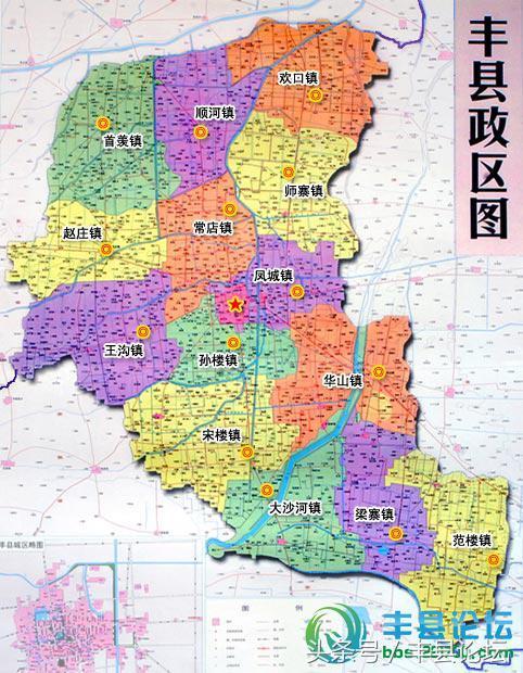 丰县金街地图图片
