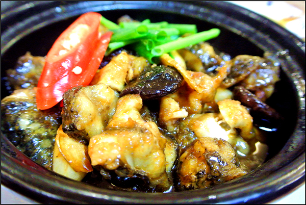 【虎鳗煲】 秋天来了,此时进补正是时候;虎鳗肉新鲜饱满,烹制入味,鲜