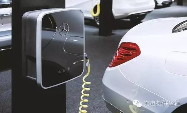 为奔驰公司提供的7kw 交流充电桩