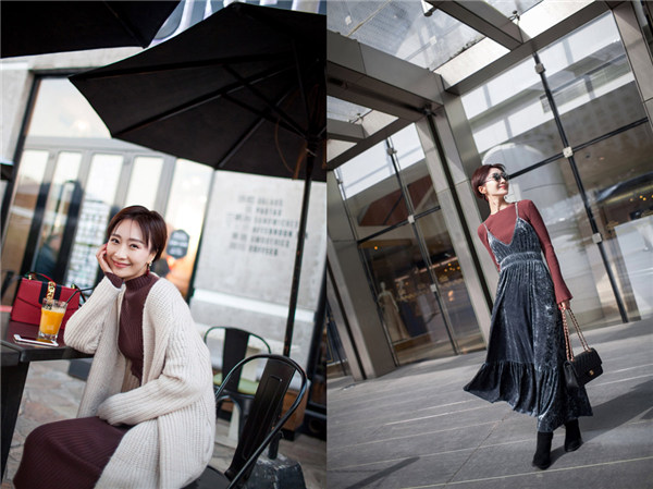 大多数演员一样,肖涵也是从打酱油的龙套角色演起,从中感受不同的人物