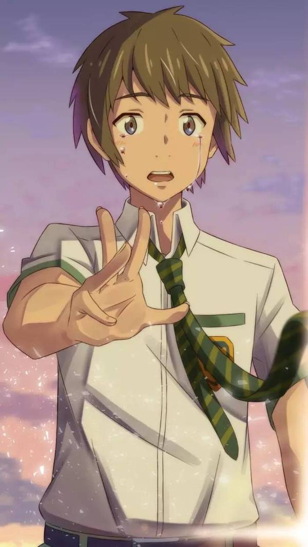 剧的名字叫《你的名字》,最近超级火的一部动漫,是由新海诚导演的一部