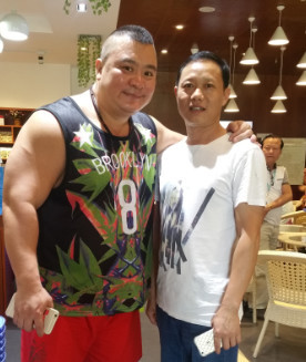 影视明星李永林在惠州亲切接见稻香十里曲清军一行