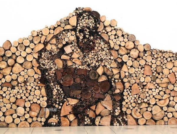 当然,如果你足够心灵手巧,再有一点儿艺术天分,那么,堆砌的木柴也足以