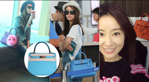 林心如的hermes kelly包