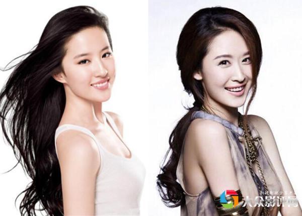 张雯侧面确实跟刘亦菲神似