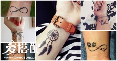 手腕上有这样的小纹身 时尚而温暖人心 时尚频道 手机搜狐
