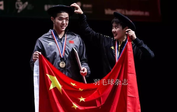 何济霆/杜玥夺得混双冠军