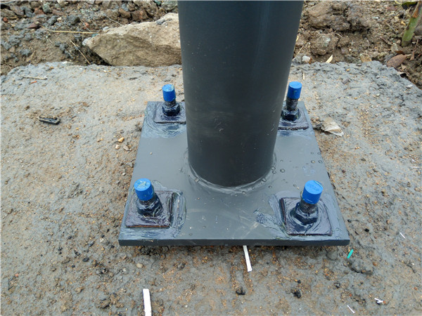 凯创led景观路灯照亮青岛即墨前南庄村