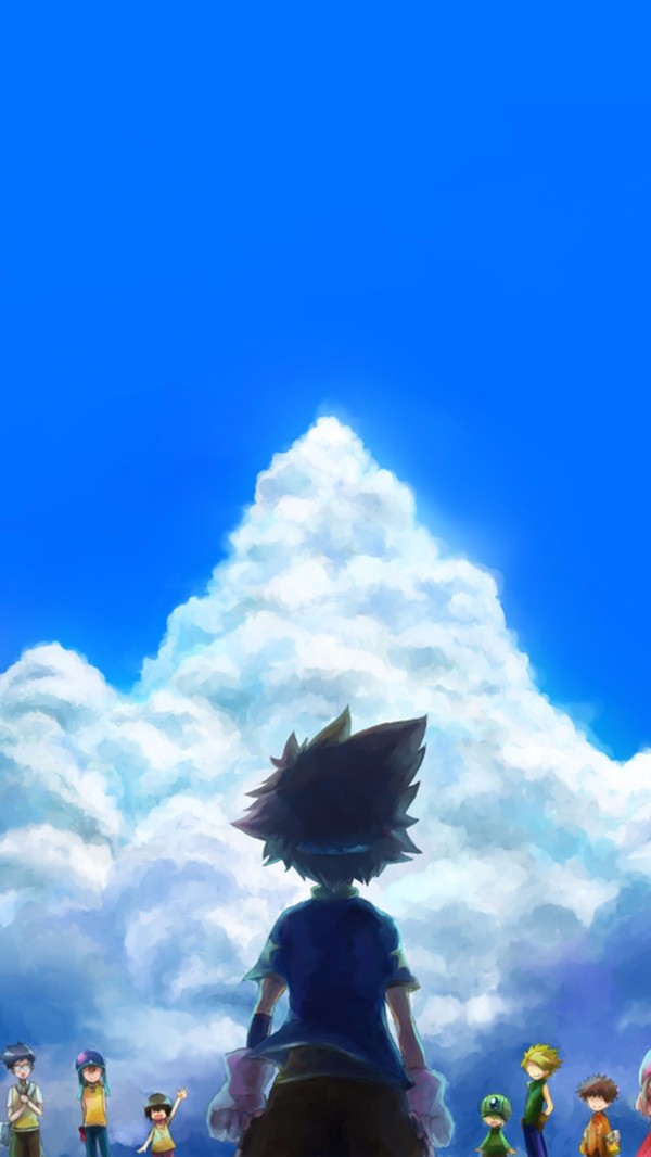 唯美怀旧数码宝贝手机动漫壁纸