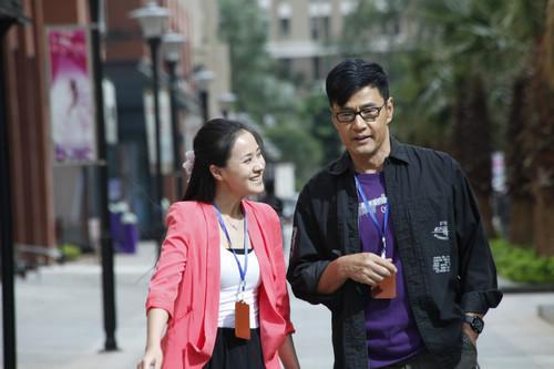 于荣光与干女儿穆麒同