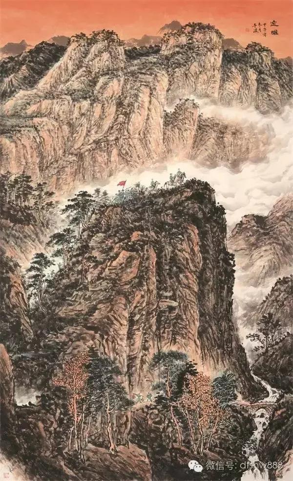 画家郑平海山水画作品欣赏