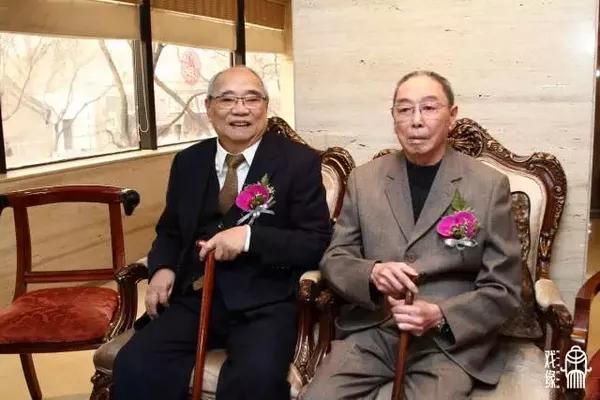 马长礼,谭元寿合照