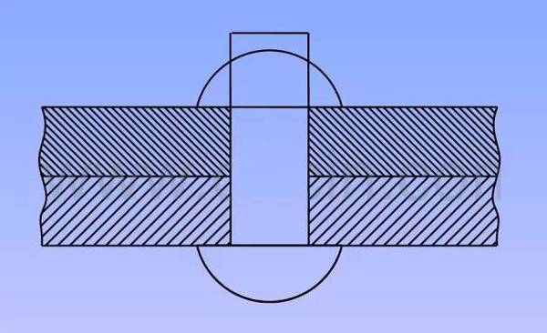 铆钉连接示意图图片