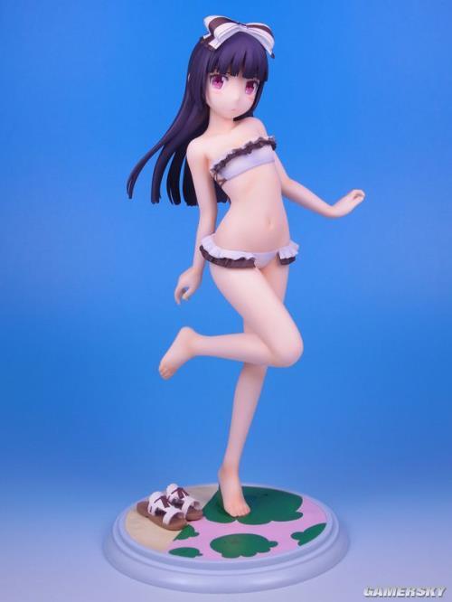 【cos正片】泳衣黑猫#五更琉璃# cn:千岛喵