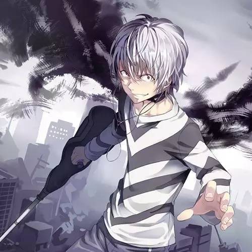 魔法禁书目录黑色炫酷动漫头像