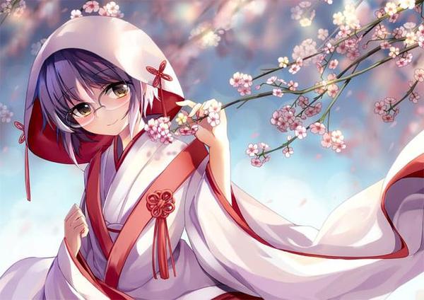 智慧知性 二次元世界中美如画的眼镜娘 新闻频道 手机搜狐