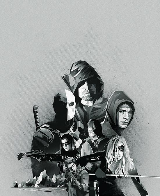 一组炫酷的电影海报插画, 你能全部说出电影名字吗