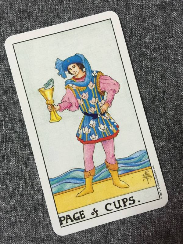 圣杯侍者-pageofcups