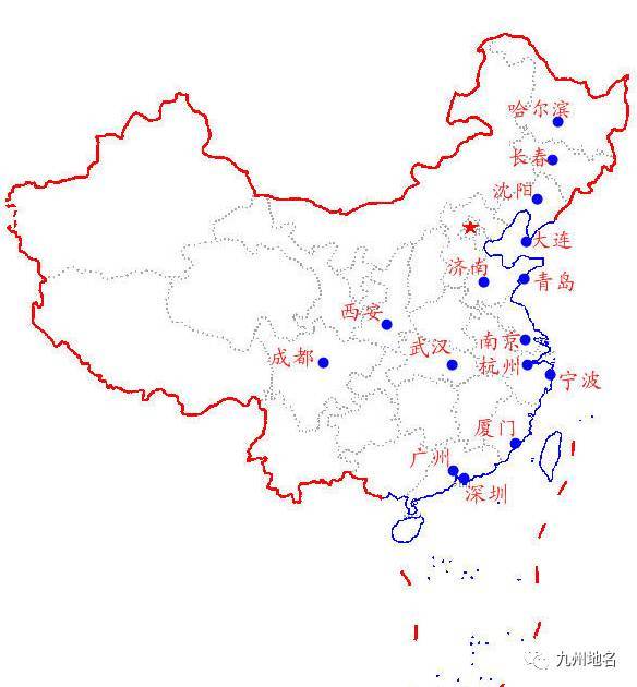 地名視點 | 中國副省級城市實力大比拼:幾家歡樂幾家愁