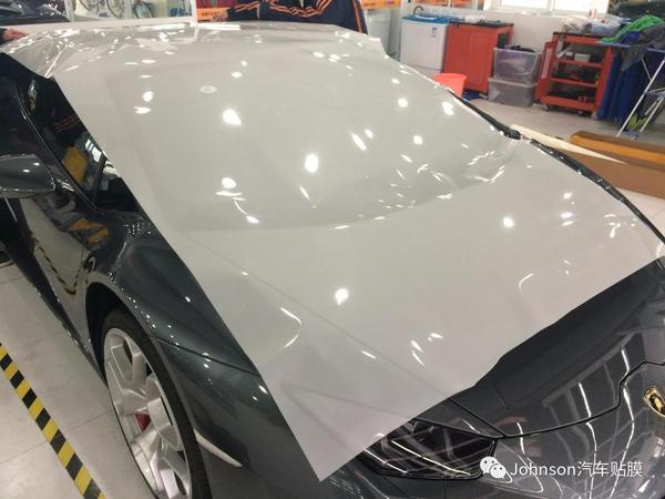 美国johnson车身透明膜:在壹捷汽车的实拍作业图