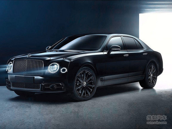 宾利慕尚特别版官图发布 以黑色为主打