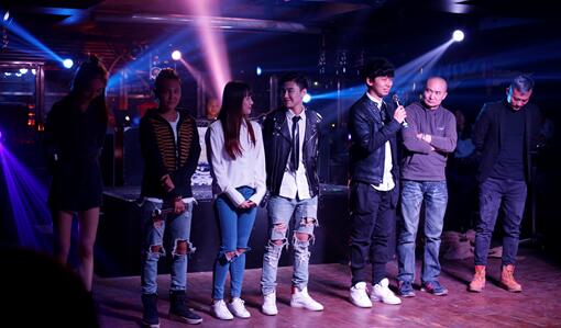 《拳霸女团》主创见面会 张米伽伍莹等出席