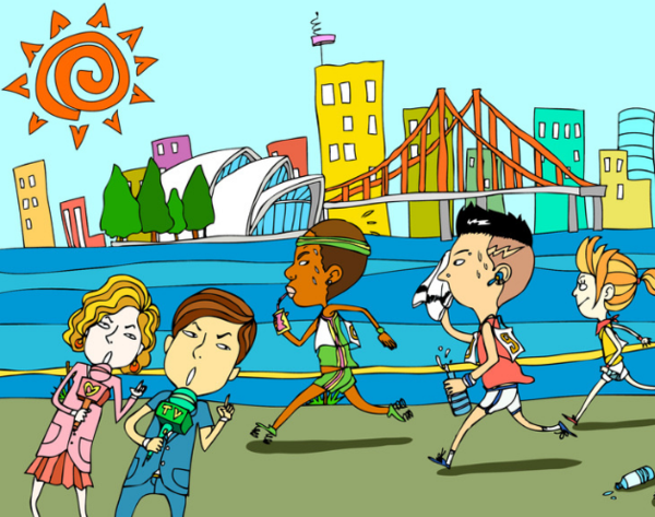 用马拉松跑步杀死无聊