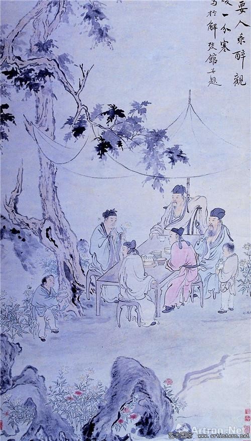 粤画坛影响极大,广东的苏六朋及粤东画家等都受其影响