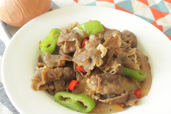 超快手的下饭菜--洋葱炒肥牛