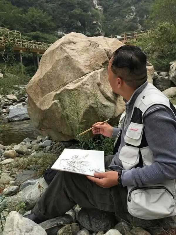 艺术人物专访——青年山水画家 郝东红