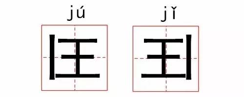 两扇门嘛,拼一块就是个繁体的"门"~另外这两个字还都有"用手拿"的意思