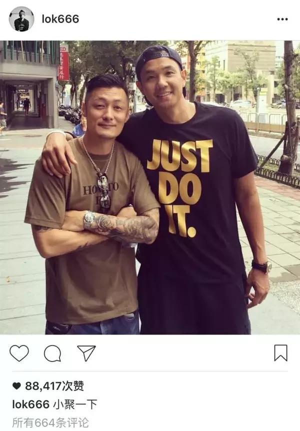 而余文乐与陈建州也是圈中好友,不知道是否他与王棠云的相识也是源于