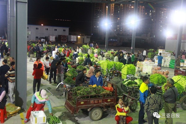 三亚南果农产品批发市场试营业啦!地址在哪儿?快来看看!