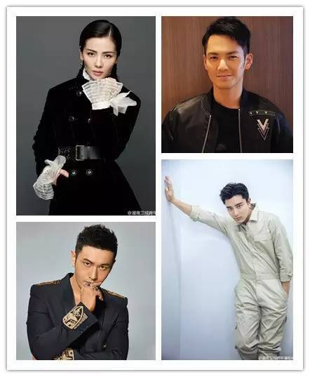 最后还有今年红到飞起的张若昀和尹正.