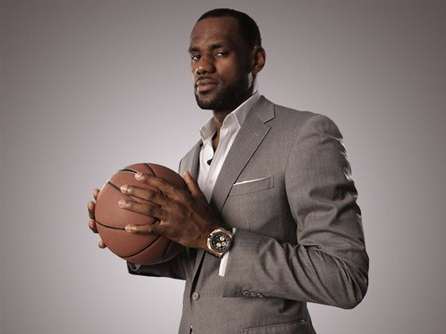 球场外的NBA球星很时尚 勒布朗·詹姆斯的时