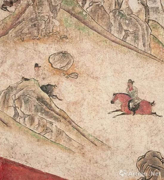 唐章怀太子墓《打马球图》中的参赛者