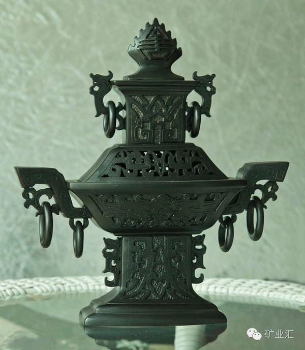 阳泉煤雕——香炉