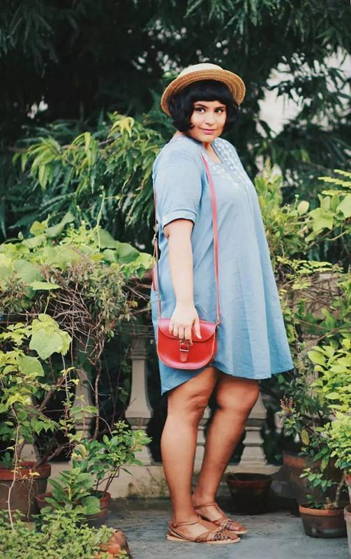 难道胖子就没希望?两百斤胖博主穿衣就不比瘦子差