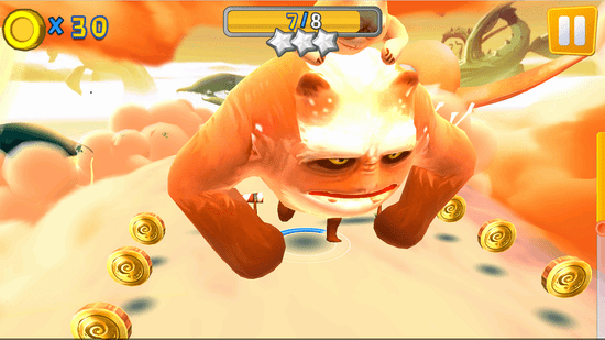 《怪物酷跑》一跑而红 U3D引擎技术助研新道