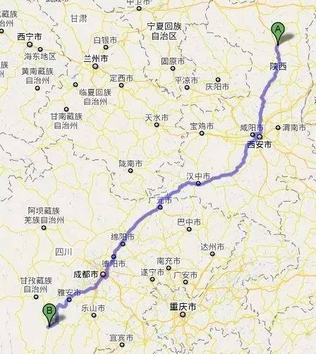 京昆高速全程地图图片