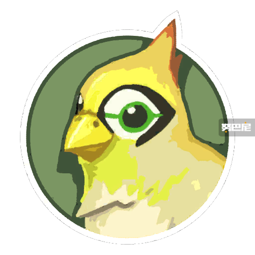 堡垒的喷漆,喷漆的名字就叫小鸟妮妮.