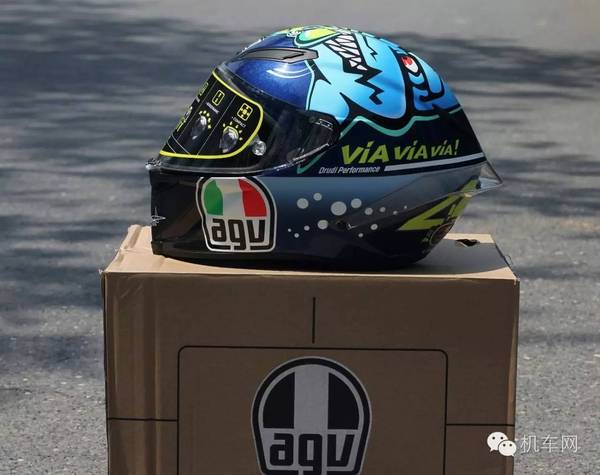 霸气,最贵的量产碳纤维头盔:agv?pista?gp